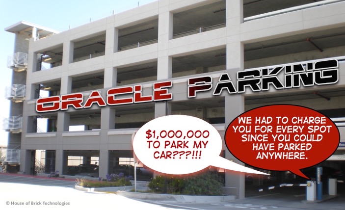 Oracle parking garage