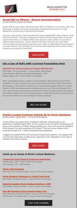 ORACLE RAC ON VMWARE – BEWARE OVERSUBSCRIPTION, AMAZON UNLOADS ALL ITS ORACLE DATABASES, AND MORE