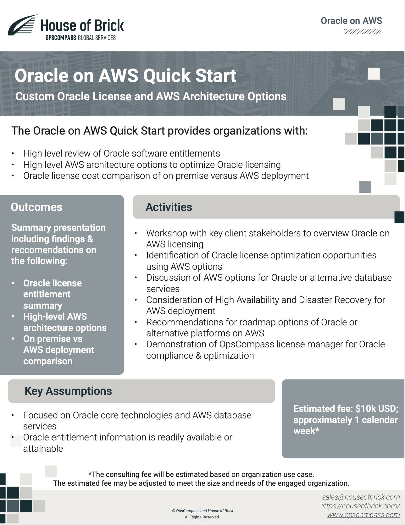 Oracle on AWS Quick Start